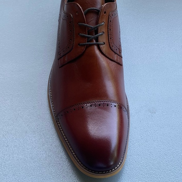 NWOB Stacy Adams Men’s Dickinson Cap-Toe Oxford Dress Shoes Size 15W. - Picture 7 of 9